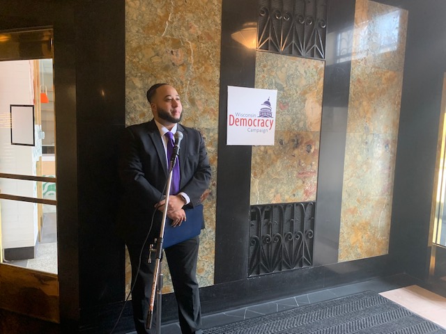 Nick Ramos at press conference