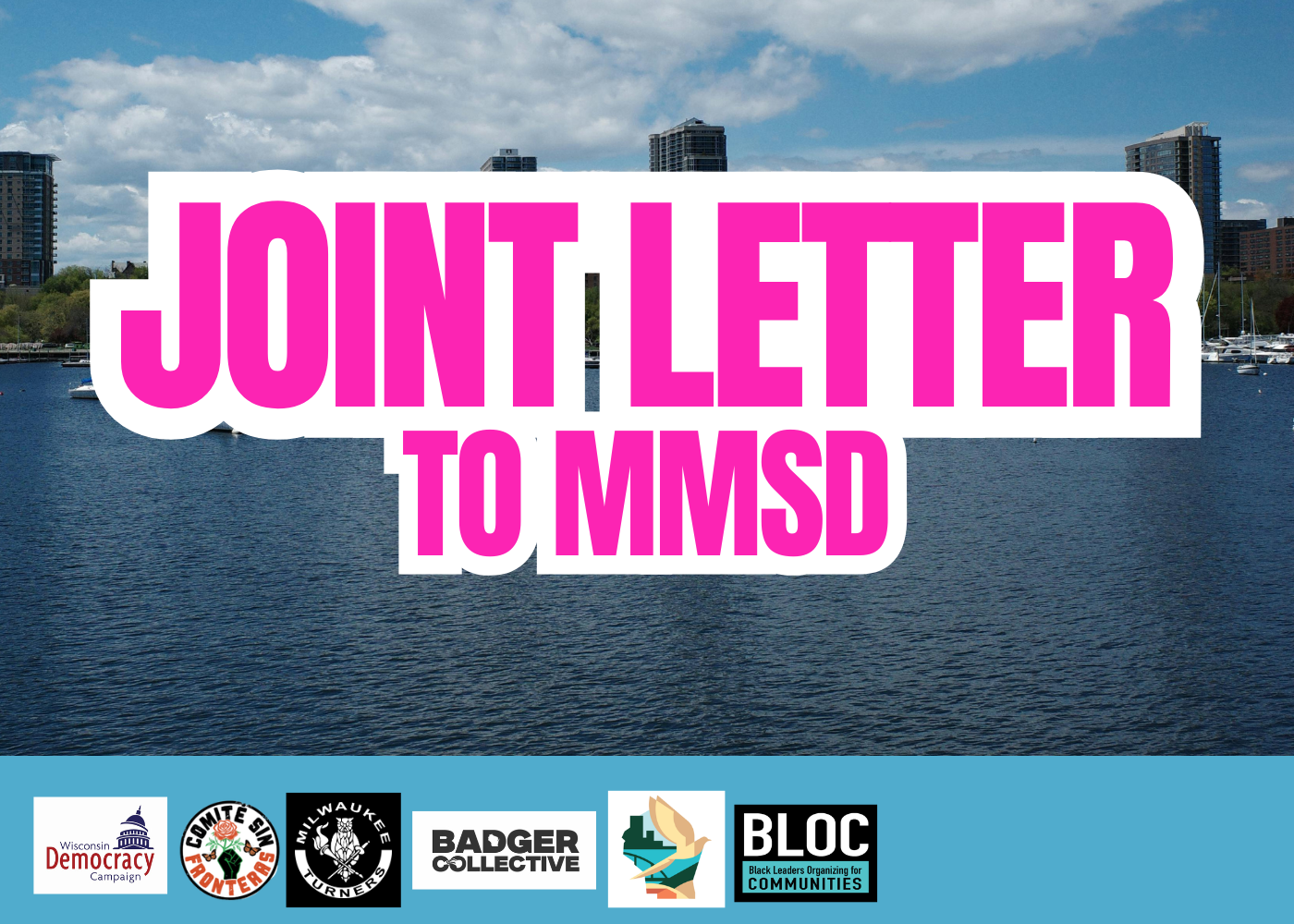 Joint Statement to MMSD 