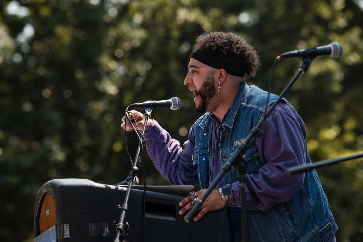 Nick Ramos at No Kings Madison