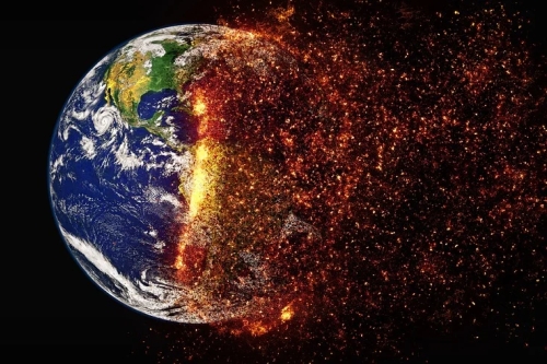 Earth on Fire