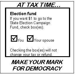 Picture: At tax time make your mark for democracy Picture: At tax time make your mark for democracy