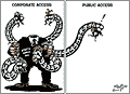 Campaign Finance Cartoons by Mike Konopacki