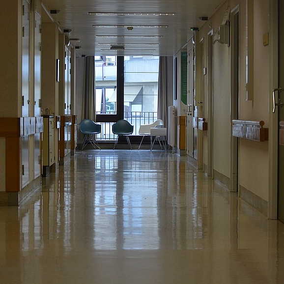 Hospital corridor