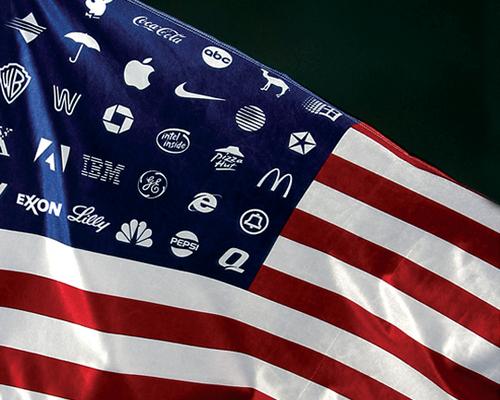 Corporate Flag of America