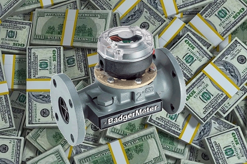 Badger Meter with Cash
