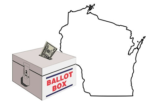 Ballot Box, Cash, Wisconsin