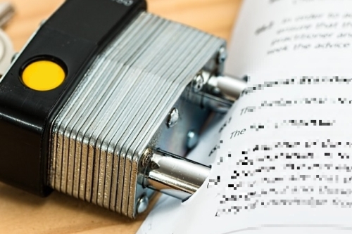 Padlocked Document