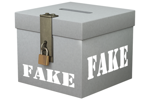Fake Ballot Box