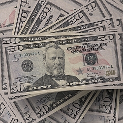 Stack of Fifties