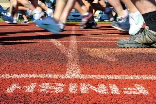 Foot Race Finish Liine