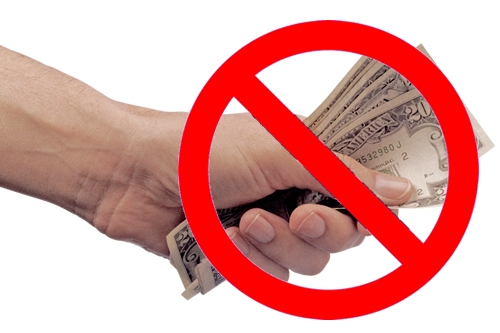 Fundraising Ban