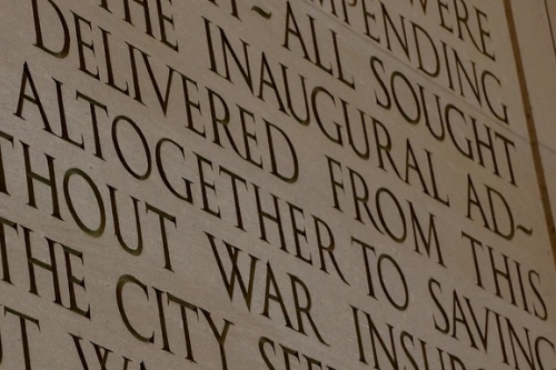 Words Missing from Trump's Inaugural Address