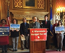 Wisconsin Budget for All Press Conference