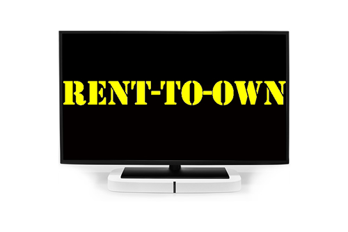 Rent-to-own TV