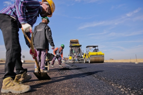 Road construction