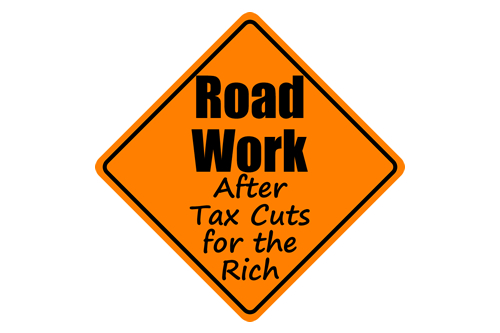 Road Work Sign