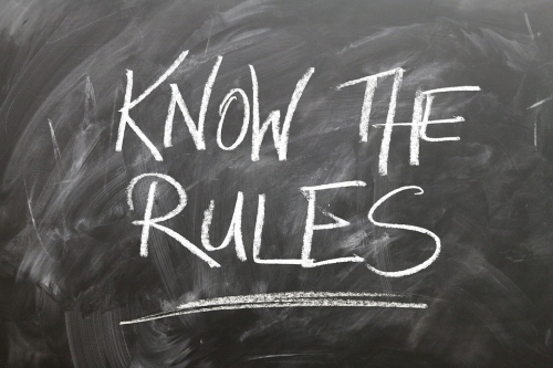 Know the Rules Written on Blackboard