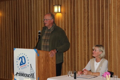 Dale Schultz and Barbara Lawton 2015 WDC Annual Meeting