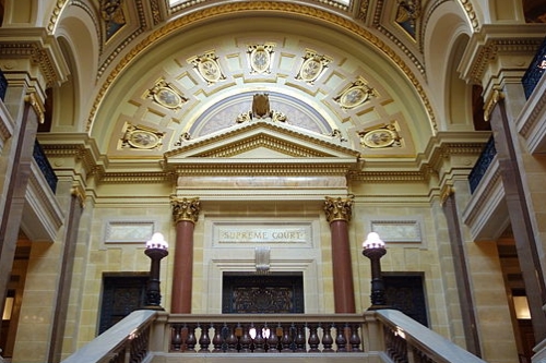Wisconsin State Supreme Court Chambers Entrance