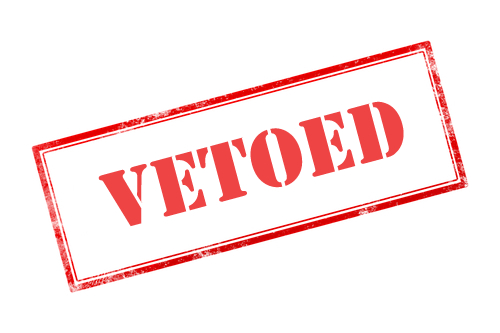 Vetoed