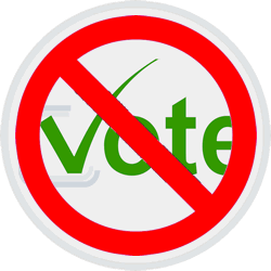 Vote ban.