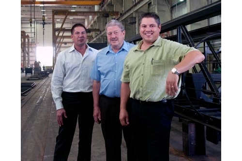 L. to R., Daniel Bahl, Dave Bahl Sr., David Bahl Jr.